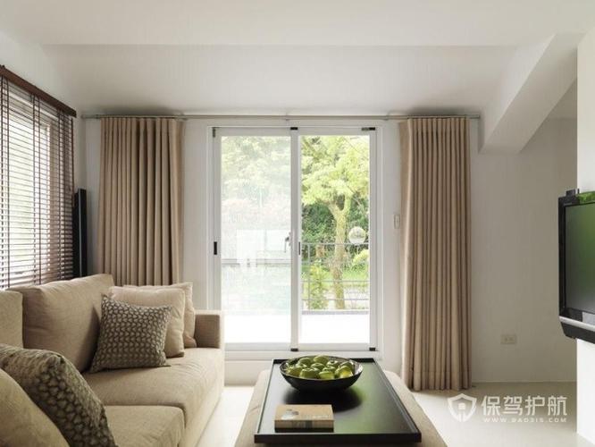客厅窗帘选择什么颜色合适客厅窗帘效果图