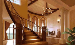 客厅和楼梯的风水搭配讲究 客厅与楼梯间隔断效果图